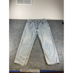 Levi's 550 Relaxed Fit Jeans 42x32 Vintage Y2K Light Wash Tapered Leg Men's